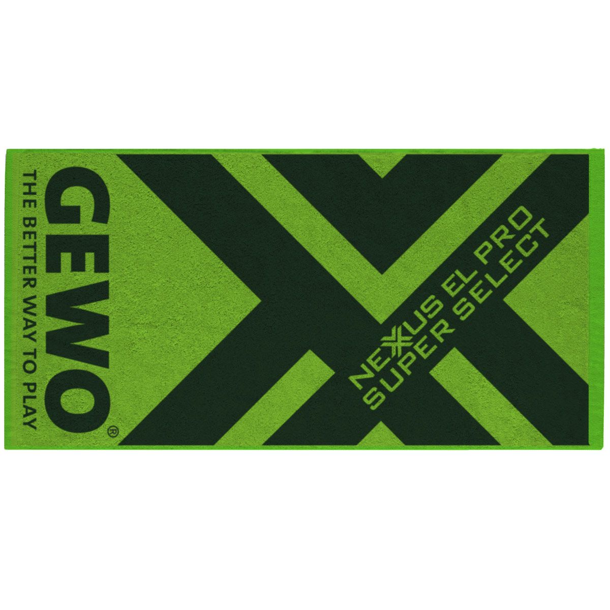 Toalla Gewo Super Select negro/verde