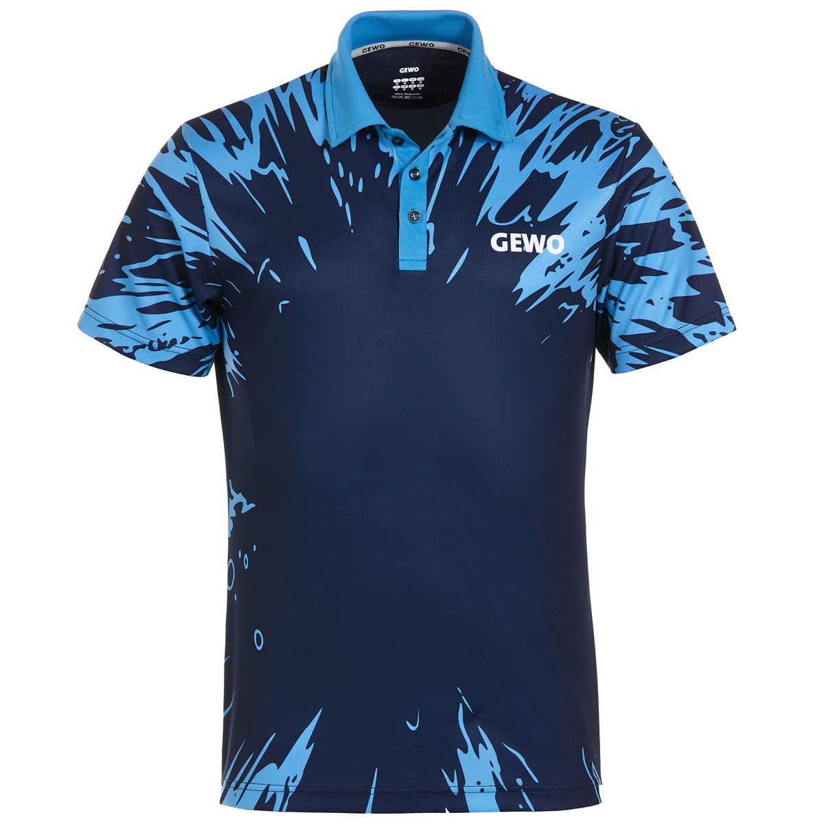 Gewo camiseta Mattia marino/azul