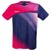 Camiseta Tibhar Azur rosa/azul oscuro