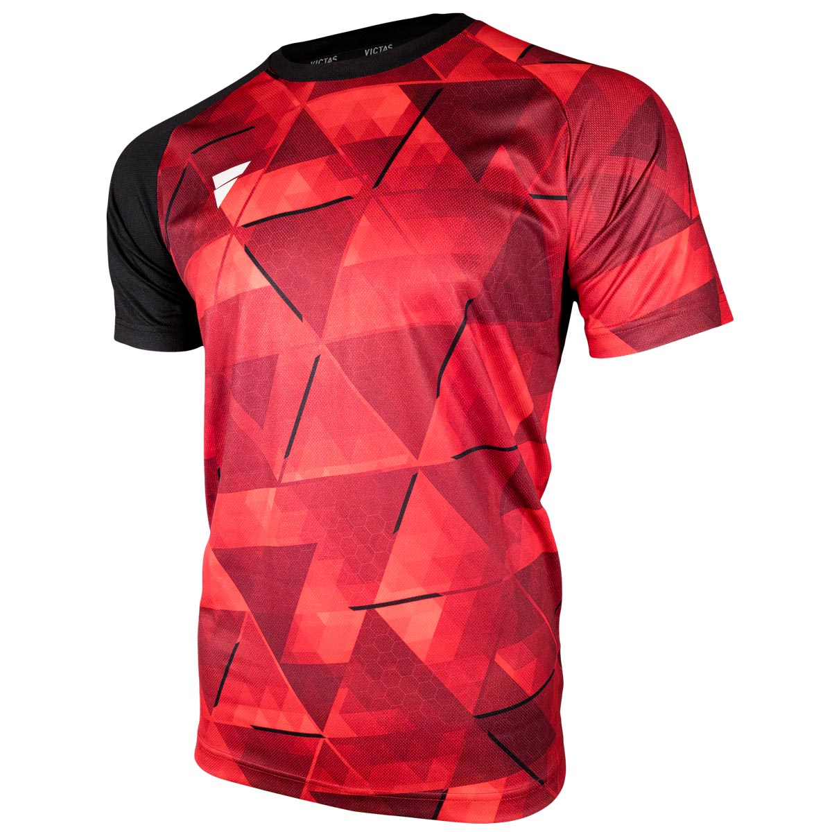 Camiseta Victas 227 rojo/negro
