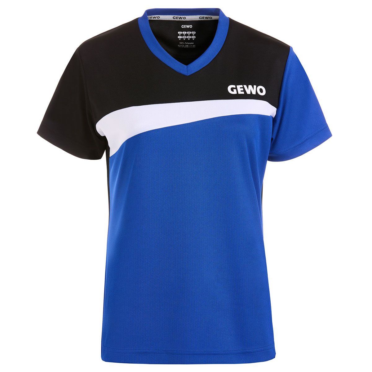 Gewo camiseta Fondi II Lady royal/negro