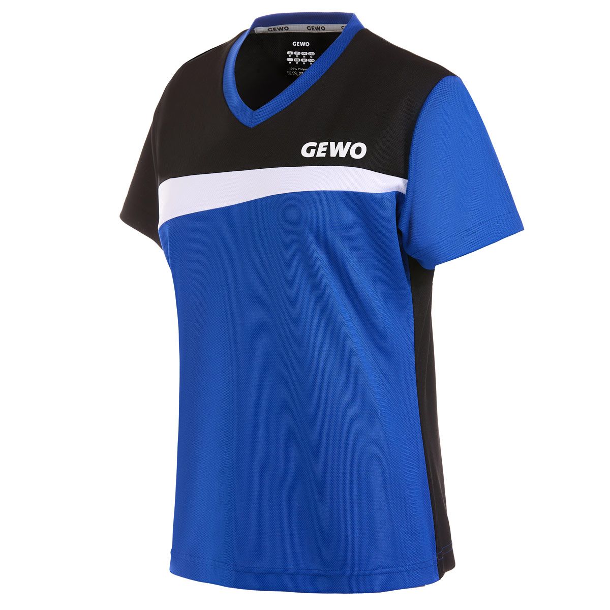 Gewo camiseta Fondi II Lady royal/negro