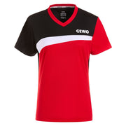 Gewo camiseta Fondi III Lady rojo/negro