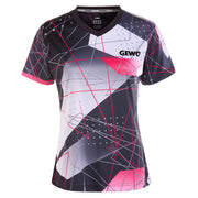 Camiseta Gewo Lugo Lady negra/rosa