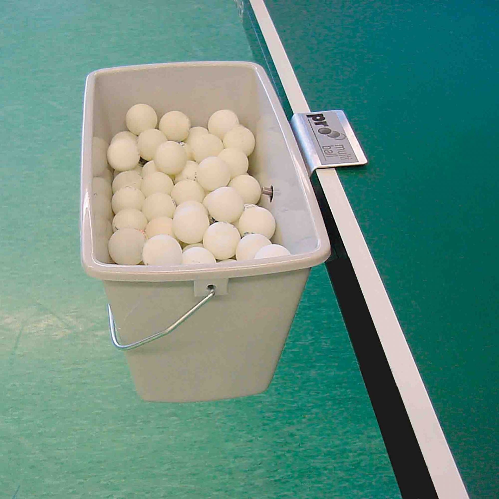 Gewo caja de pelotas gris