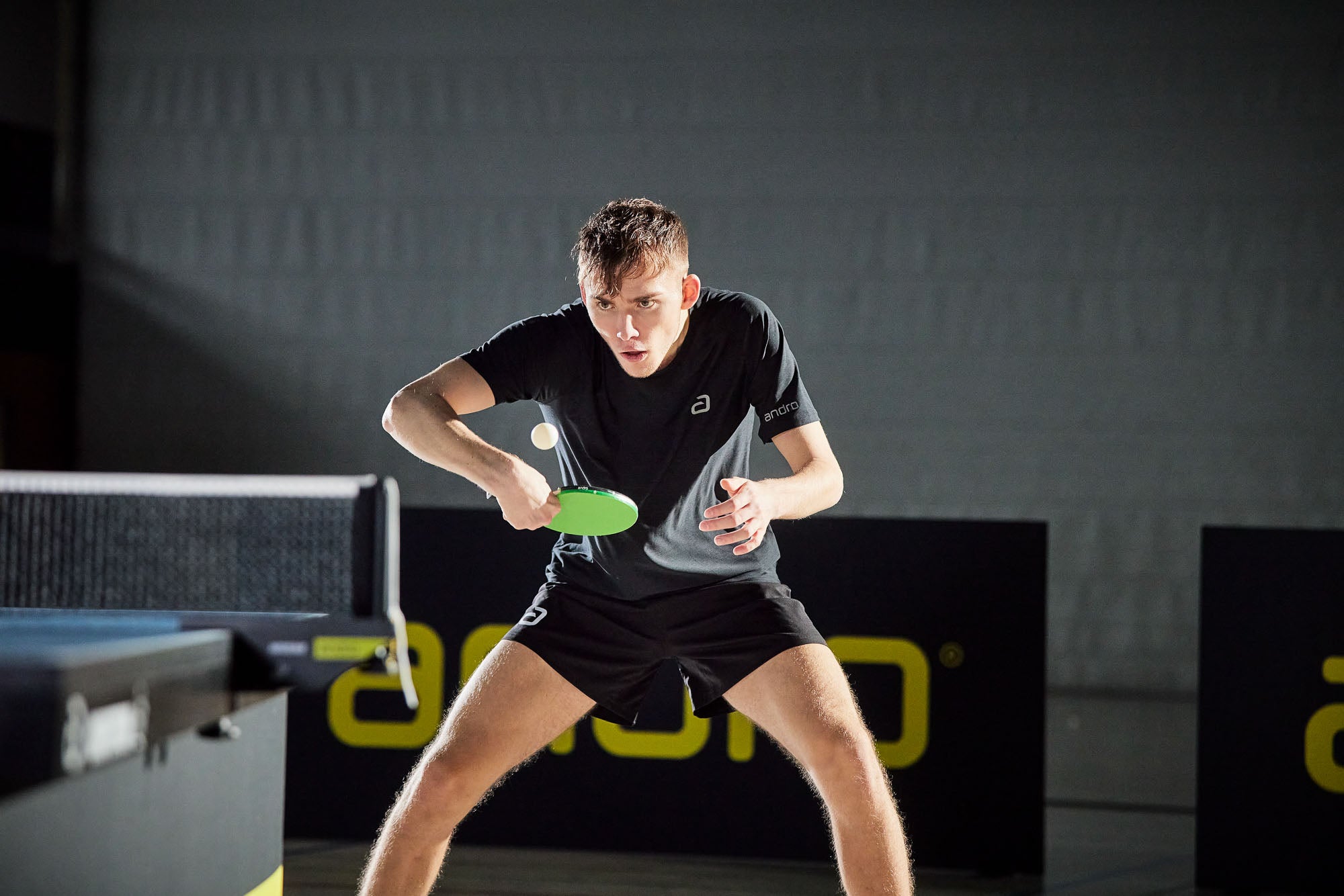 Camiseta Andro Melange Alpha negra