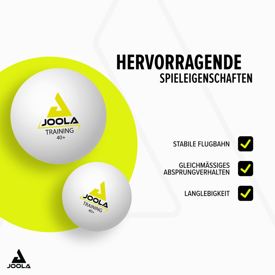 Pelota Joola Training 40+ naranja (120)