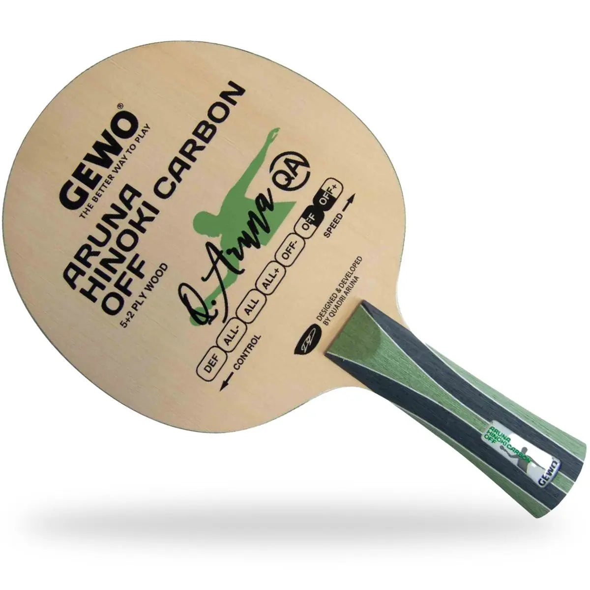 Gewo Aruna Hinoki Carbon Off Gewo SE - tabletennisstore.eu