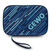 Gewo Single Cover Stripes azul marino/cielo