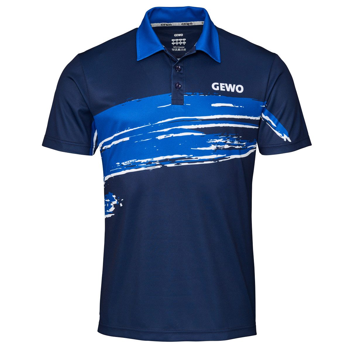 Camiseta tipo polo Gewo Marino