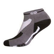 Calcetines cortos Gewo Flex III gris/blanco