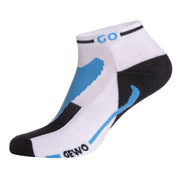 Calcetines cortos Gewo Flex III blancos/azules