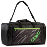 Bolsa deportiva Gewo Stripes XL negra/lima