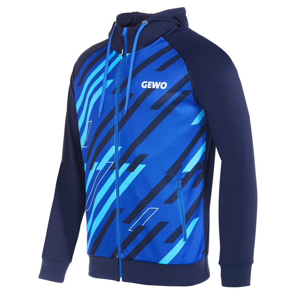 Sudadera con capucha Gewo Ponza II azul marino/real