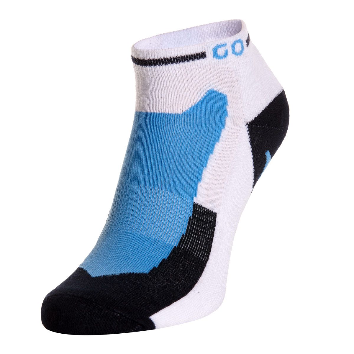 Calcetines cortos Gewo Flex III blancos/azules