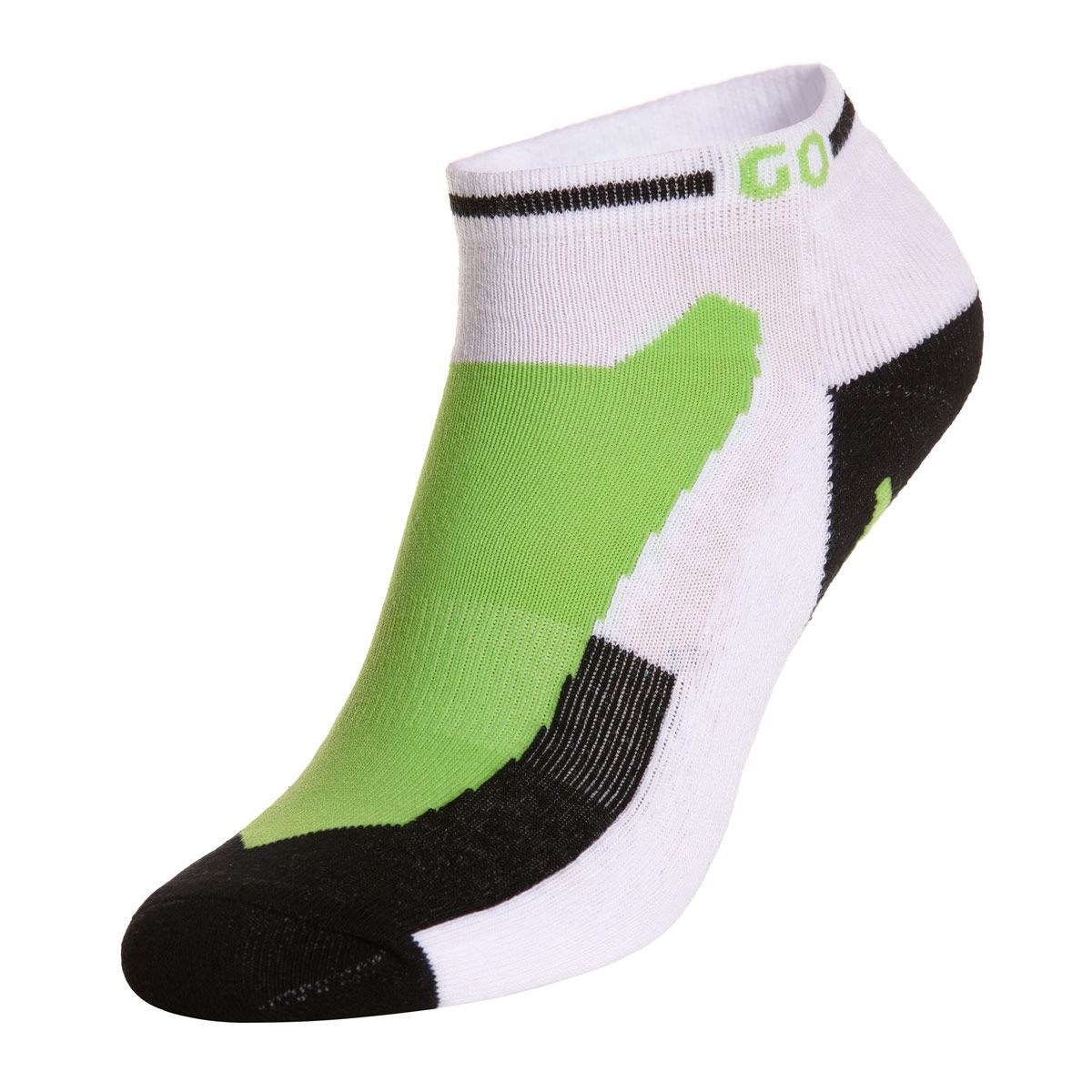 Calcetines cortos Gewo Flex III blanco/verde