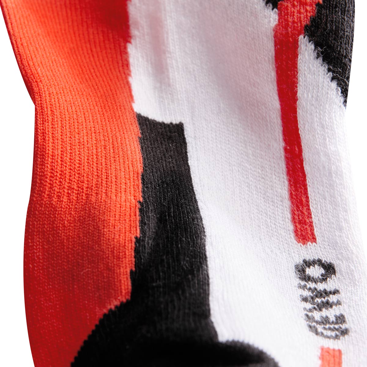 Calcetines cortos Gewo Flex III blanco/rojo