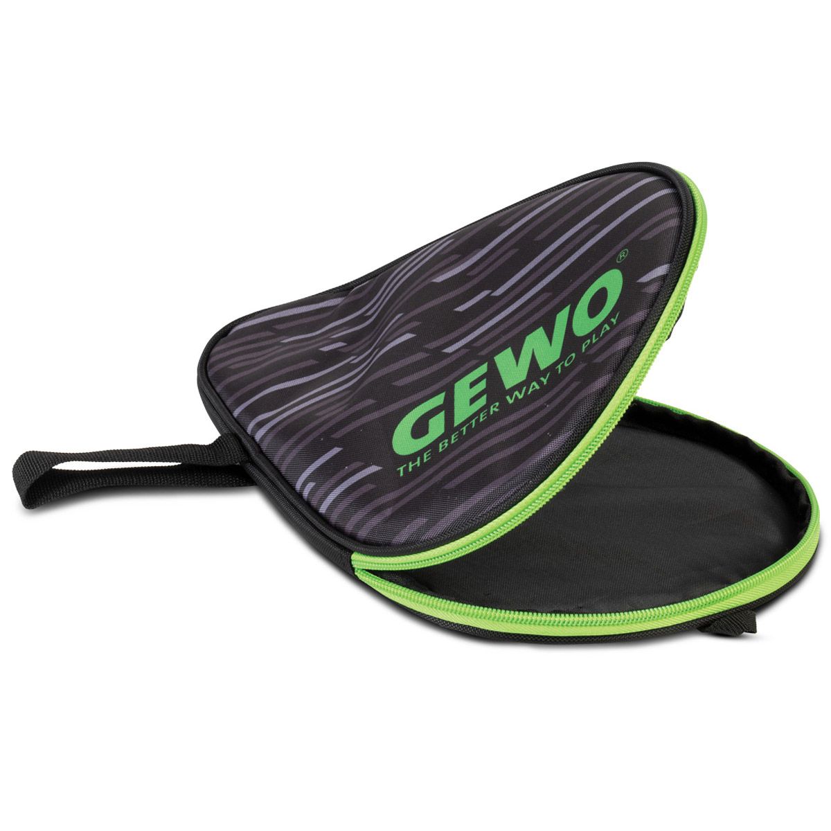 Gewo Round Cover Stripes negro/lima