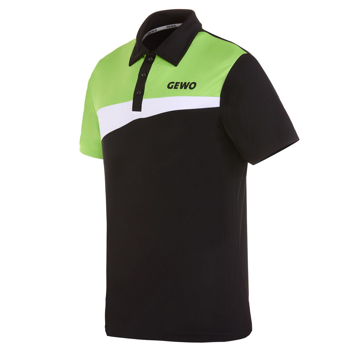 Gewo camiseta Fondi I negro/lima