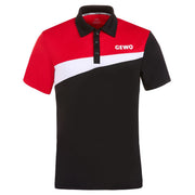 Gewo camiseta Fondi IV negro/rojo