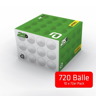 Andro Ball Poly2S** blanco paquete de 10 (720)