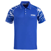 Gewo camiseta Marmo I azul/blanco