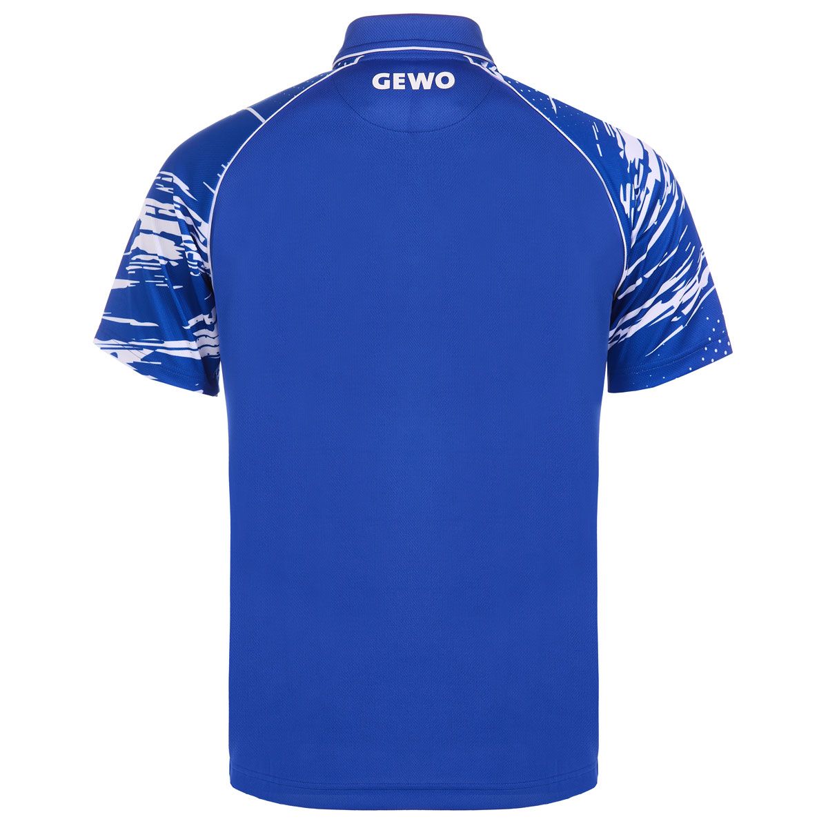 Gewo camiseta Marmo I azul/blanco