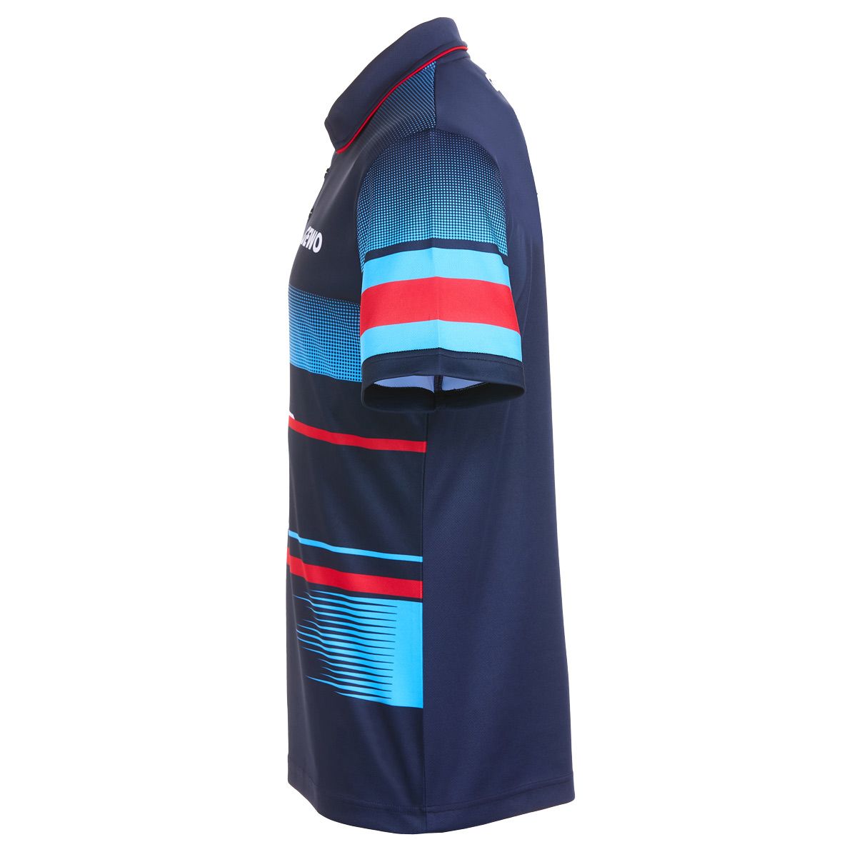 Gewo camiseta Sarno I azul marino/rojo