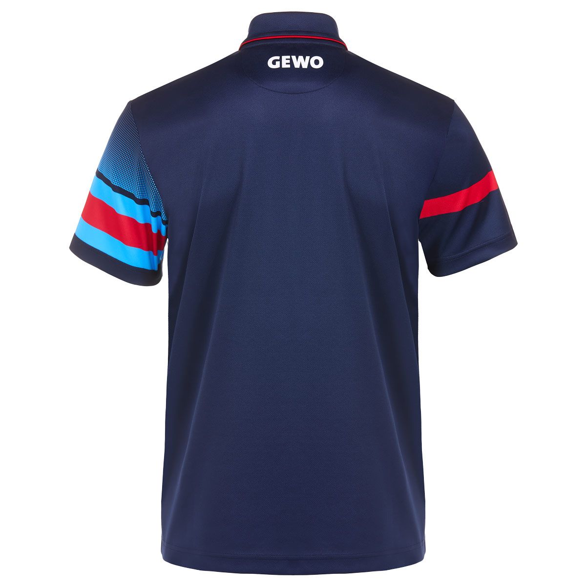 Gewo camiseta Sarno I azul marino/rojo