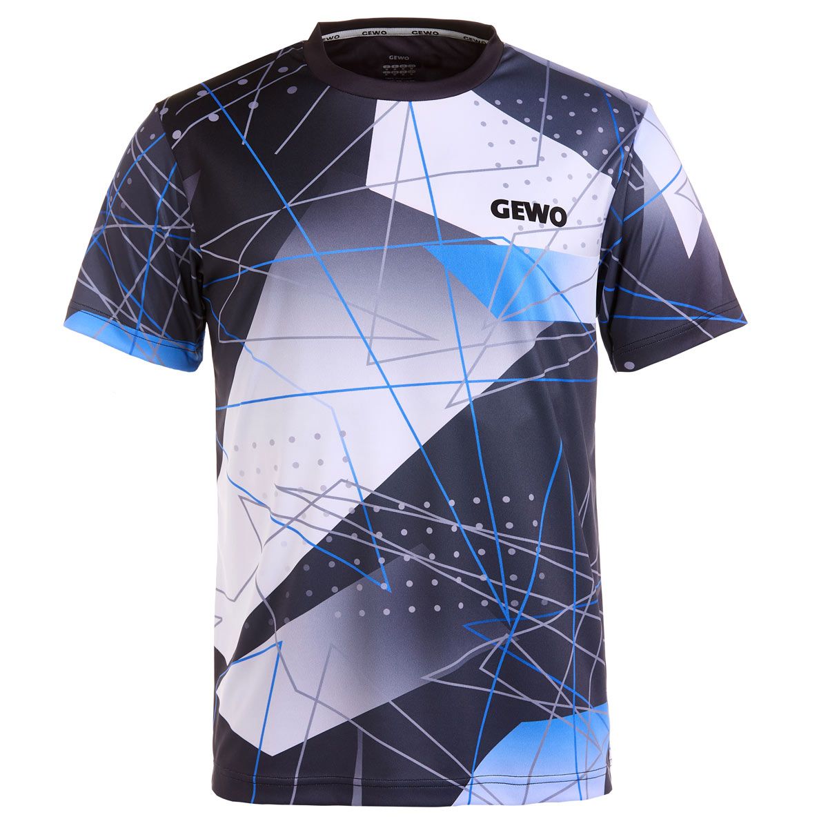 Camiseta Gewo Lugo II negra/azul