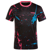Camiseta Gewo Tamarro I negra/rosa