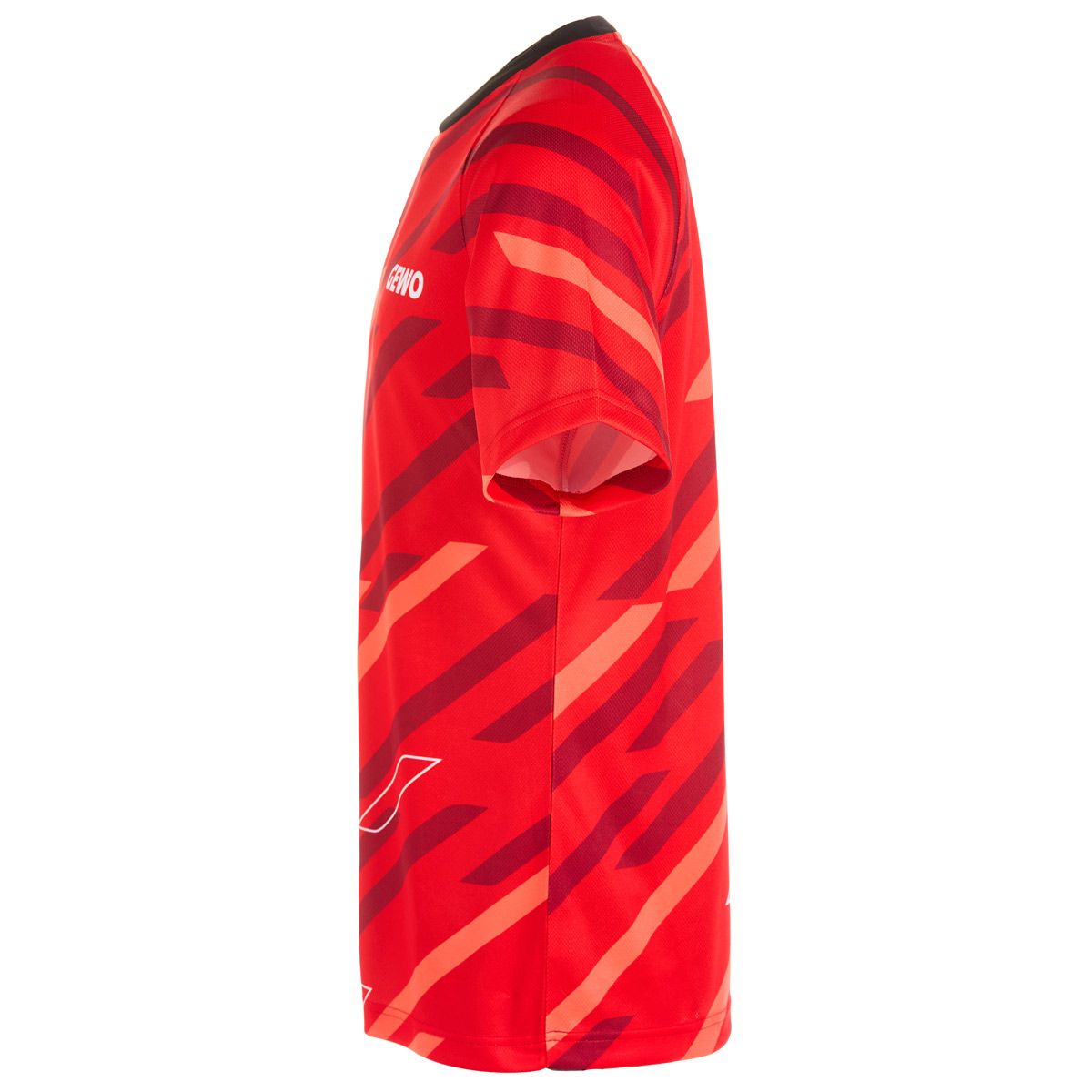 Camiseta Gewo Ponza I roja/negra