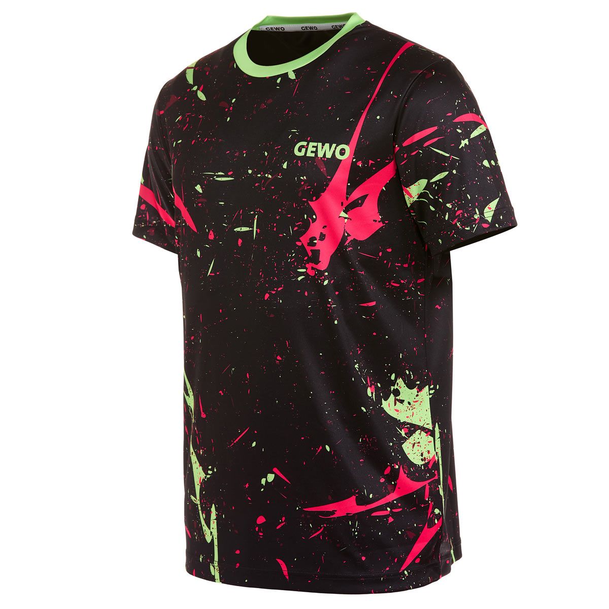 Camiseta Gewo Tamarro II negra/verde