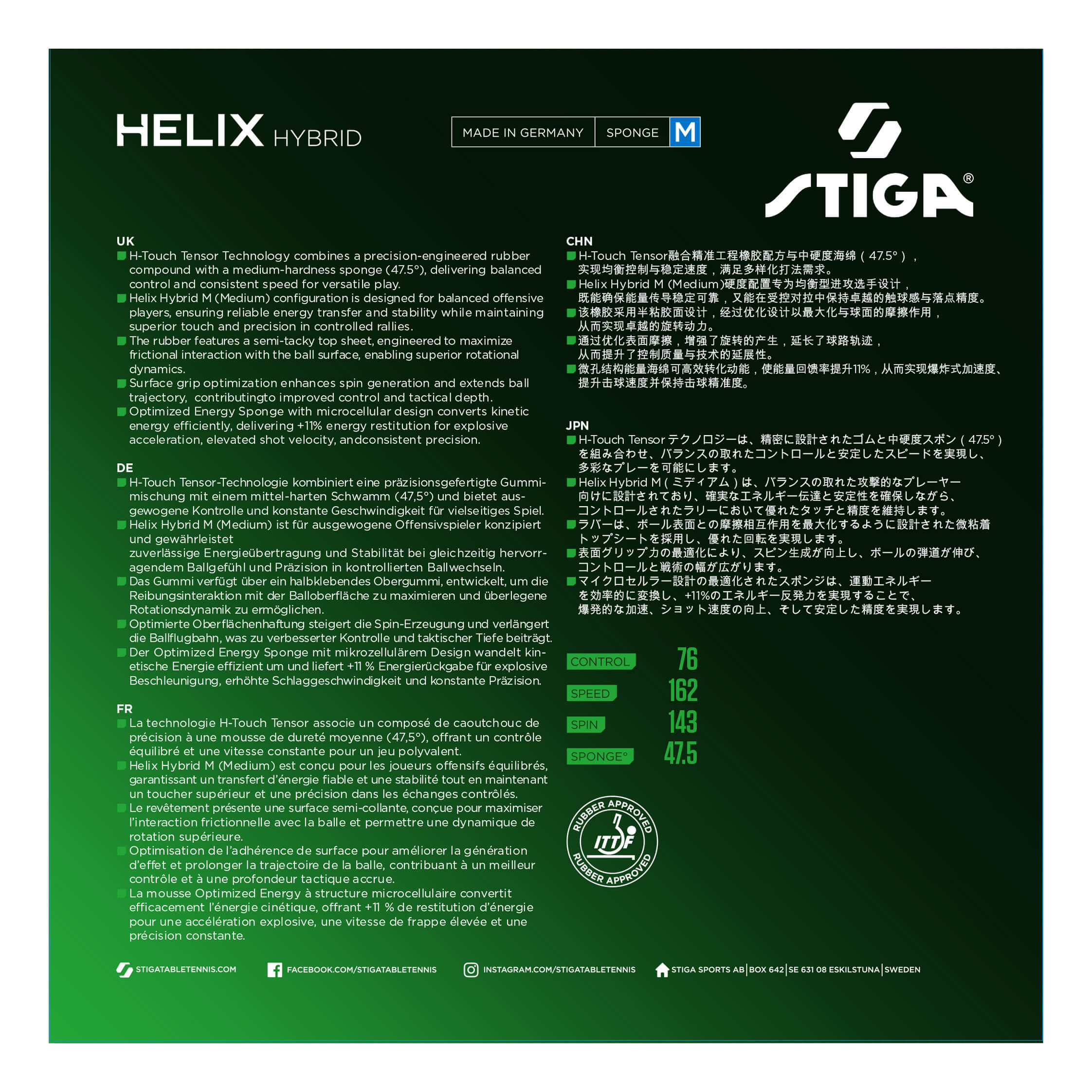 Stiga Helix Híbrido M