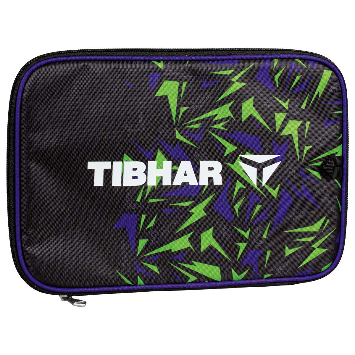 Funda doble Tibhar Spectra cuadrada negro/verde