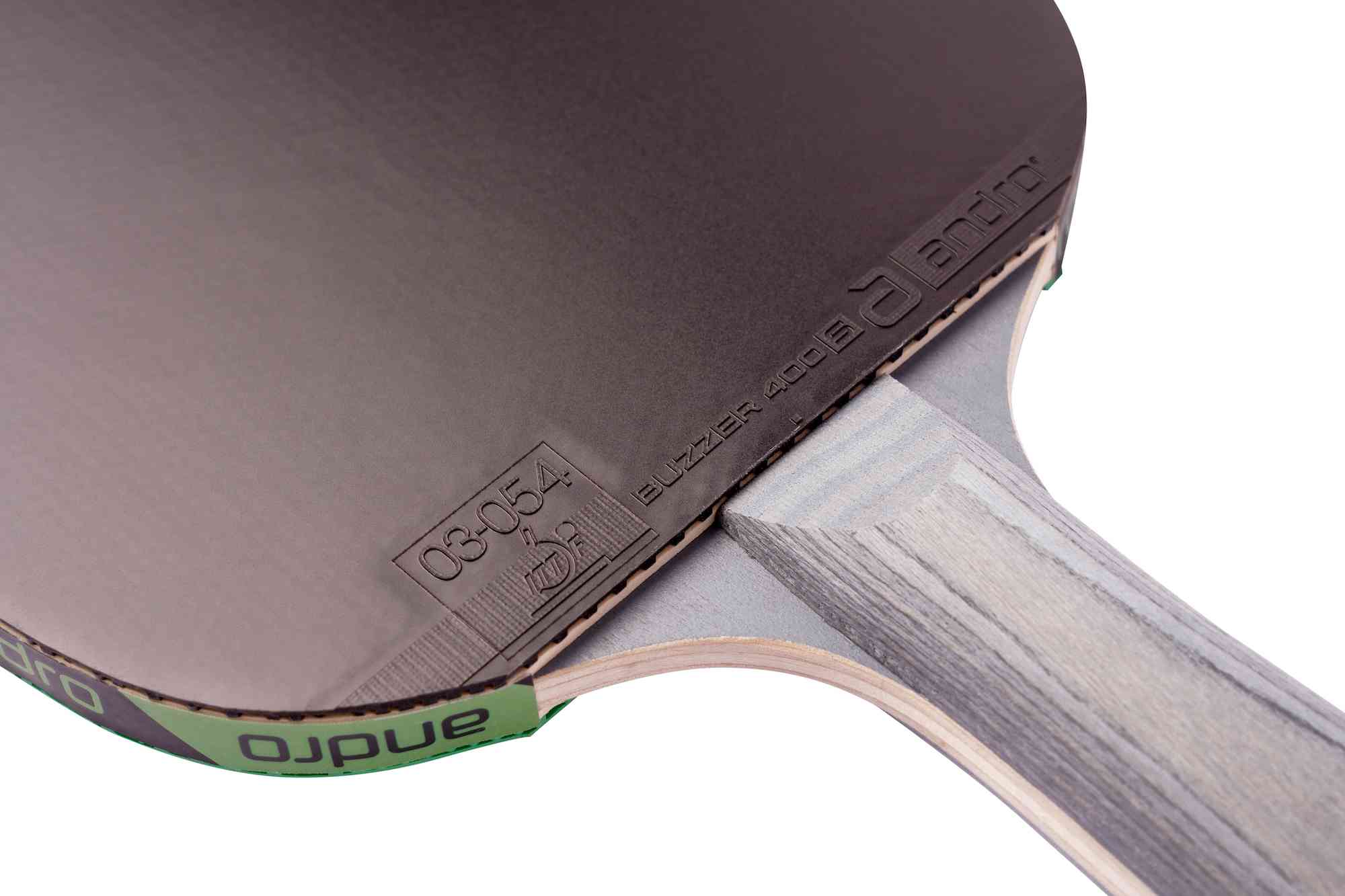 Andro Set de Paletas Buzzer Up 400 S negro/verde cóncavo