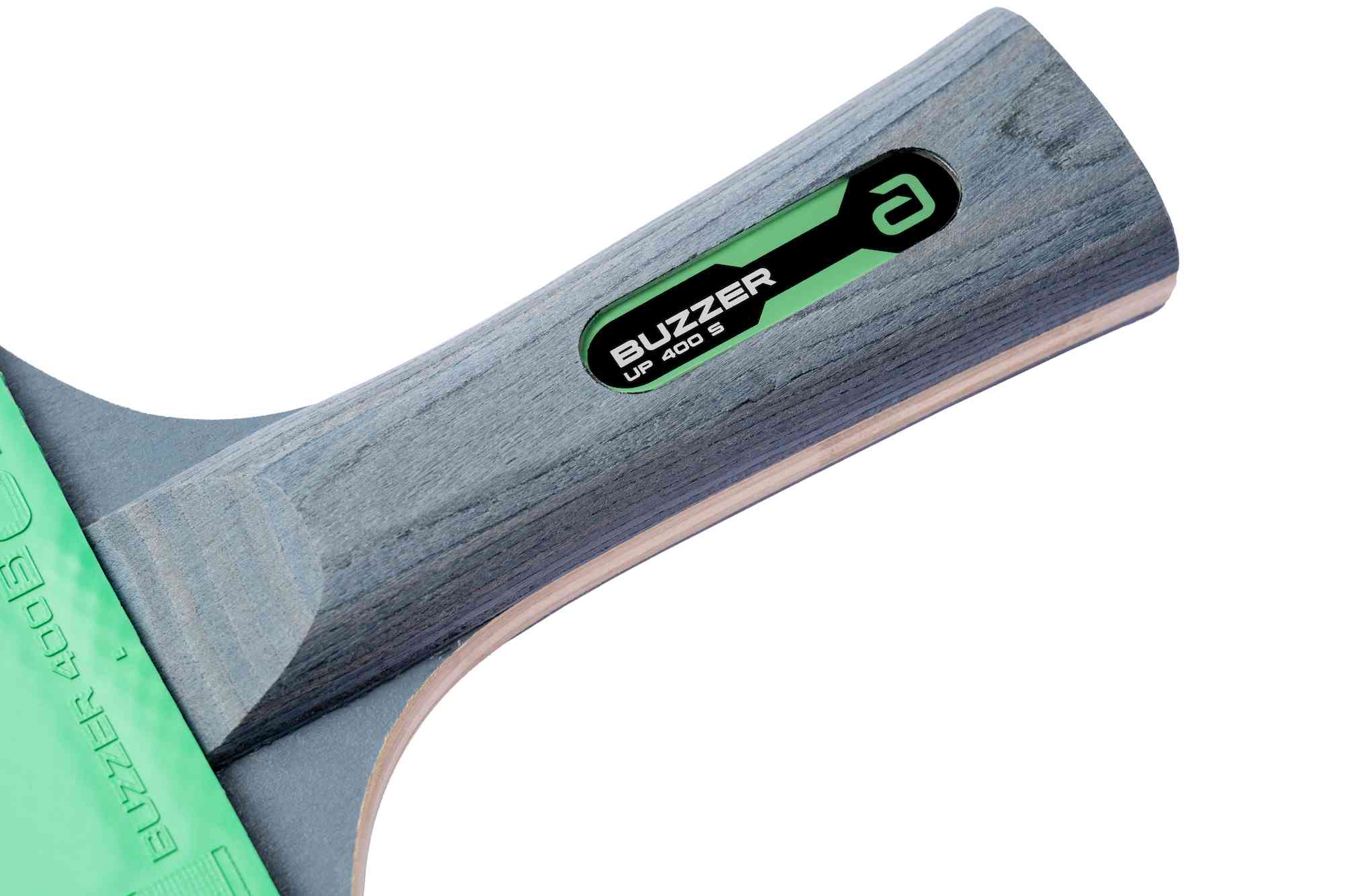 Andro Set de Paletas Buzzer Up 400 S negro/verde cóncavo