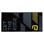 Toalla Andro Get The Edge S negro/gris/amarillo