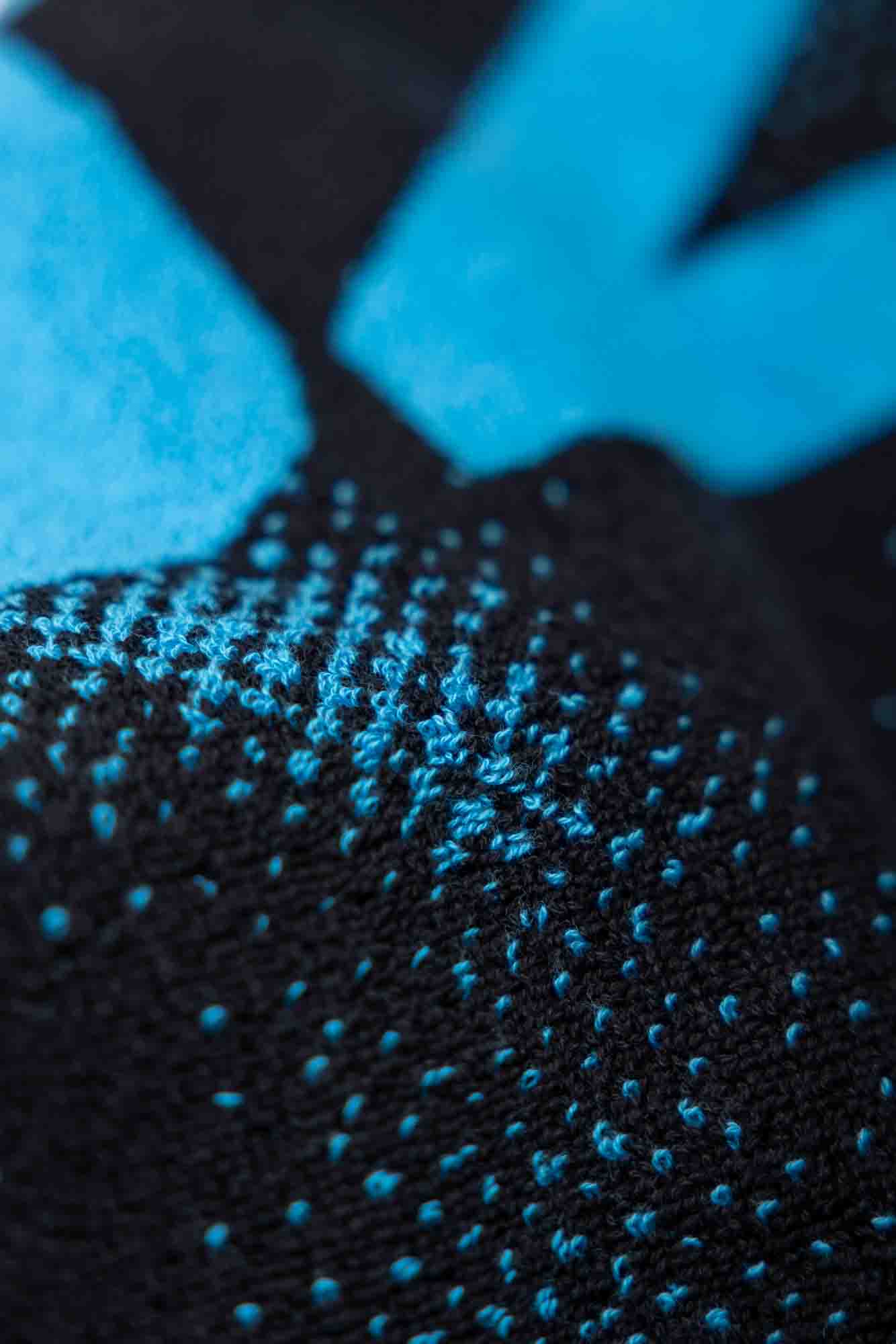 Toalla Andro NUZN S negro/azul