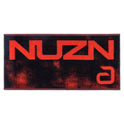 Toalla Andro NUZN S negro/rojo
