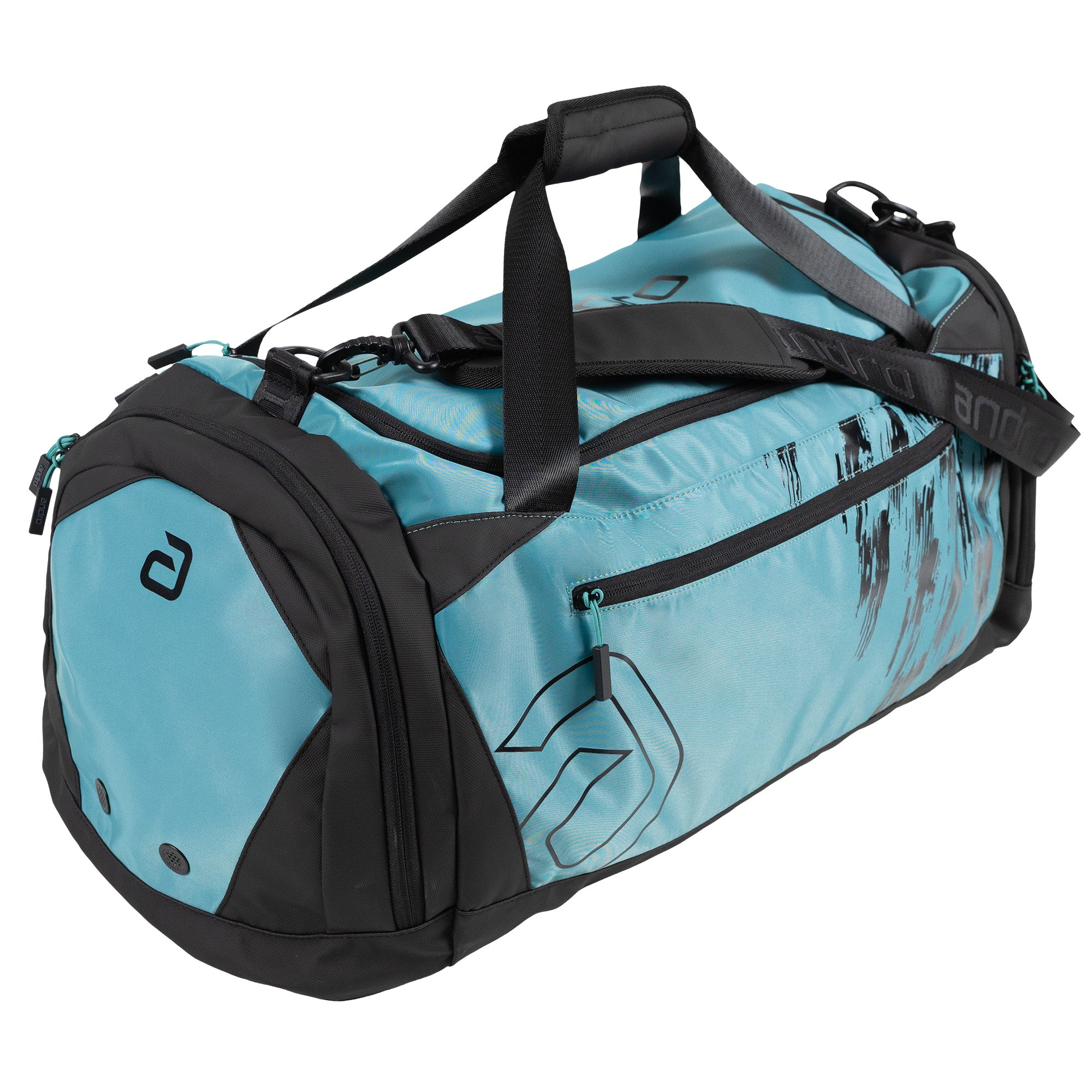 Bolsa Andro Taiva aqua verde/negro