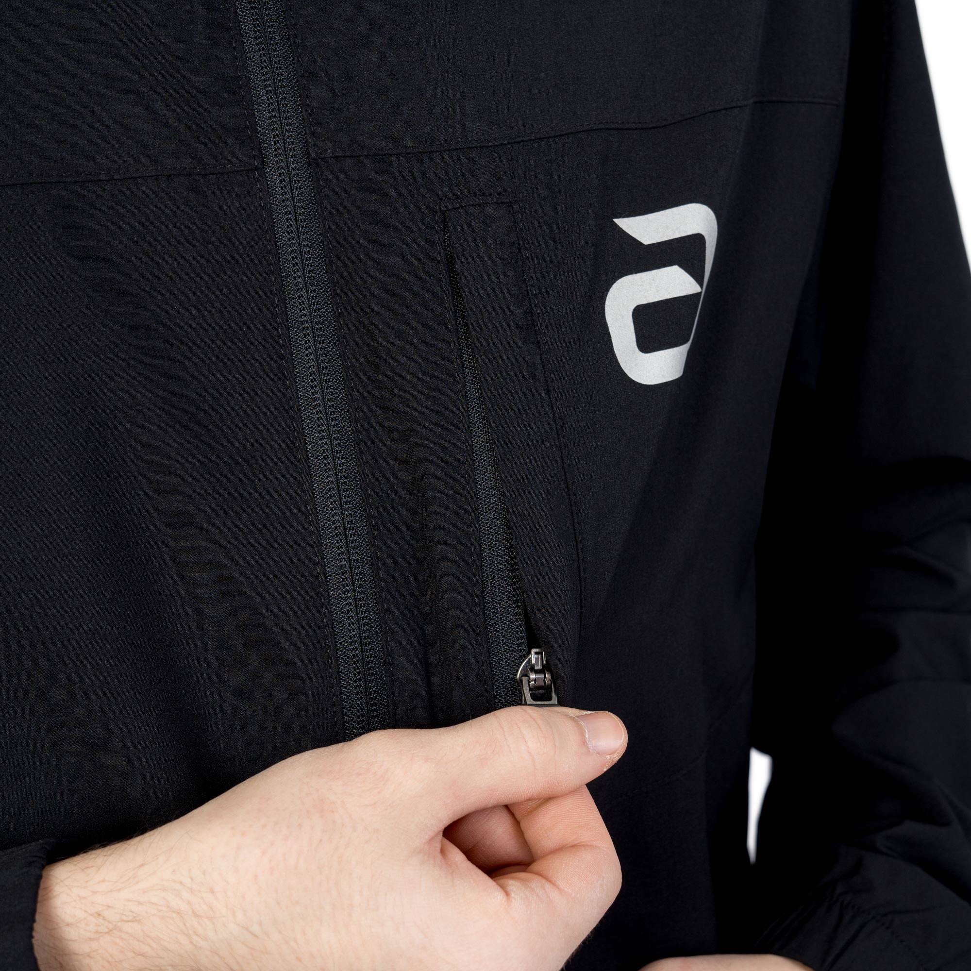 Chaqueta Andro Marbery negro/gris