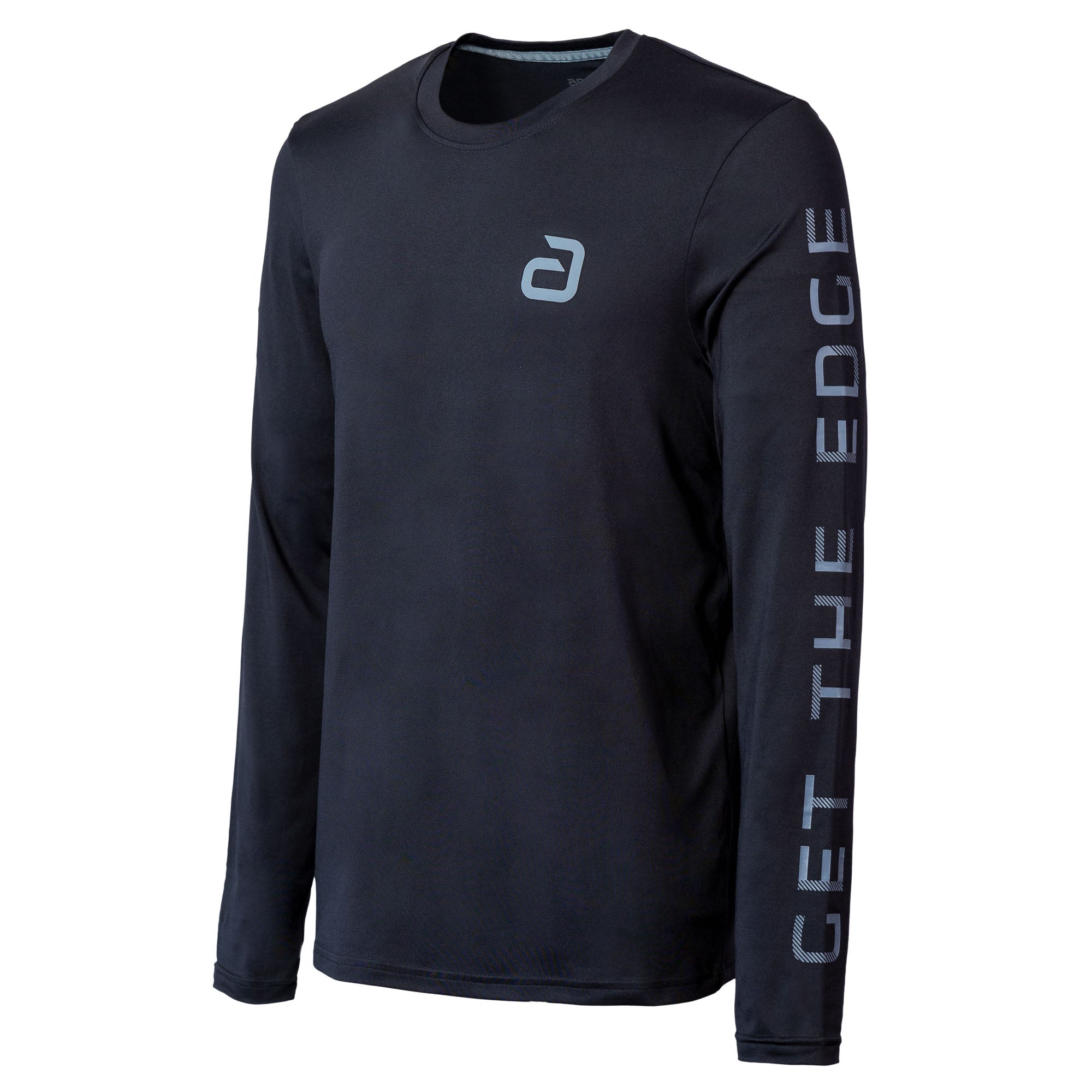 Camiseta de manga larga Andro Scalzo negra/gris