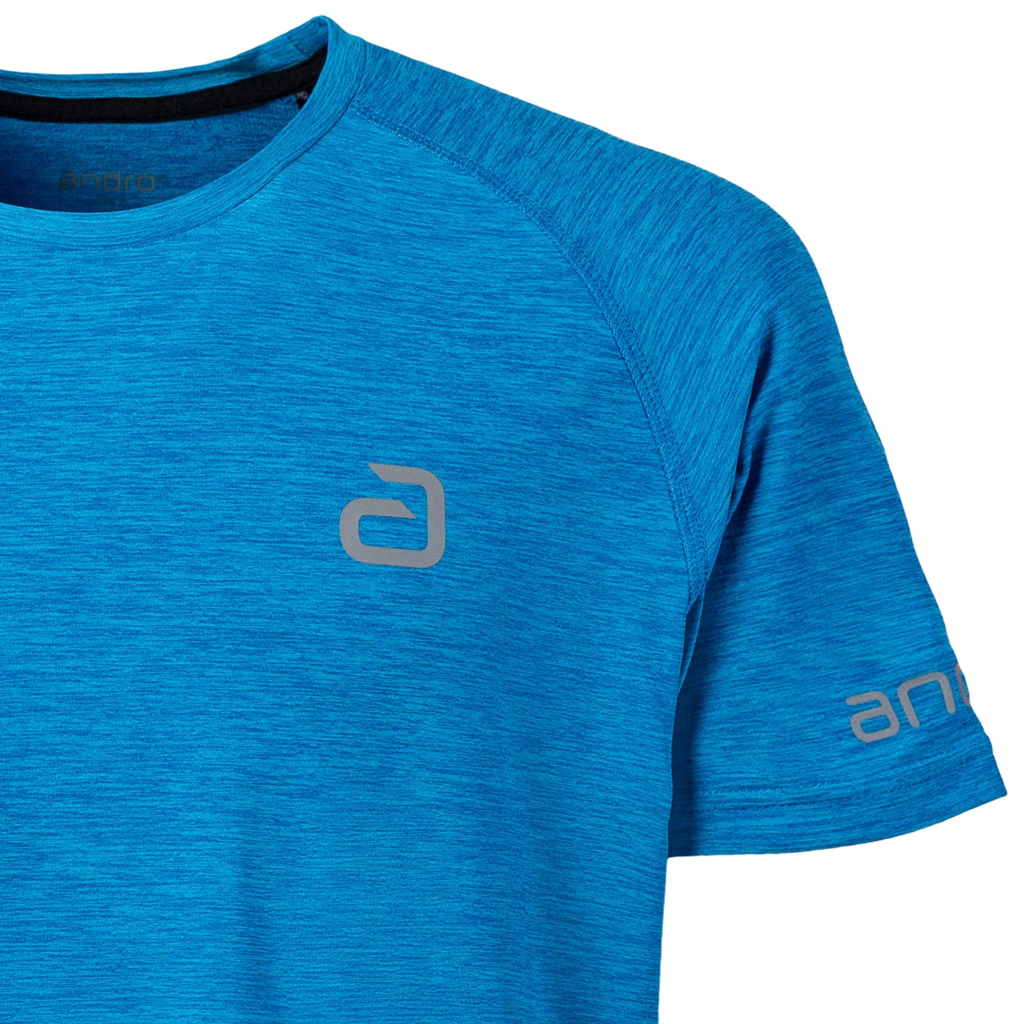 Camiseta Andro Melange Alpha azul laguna