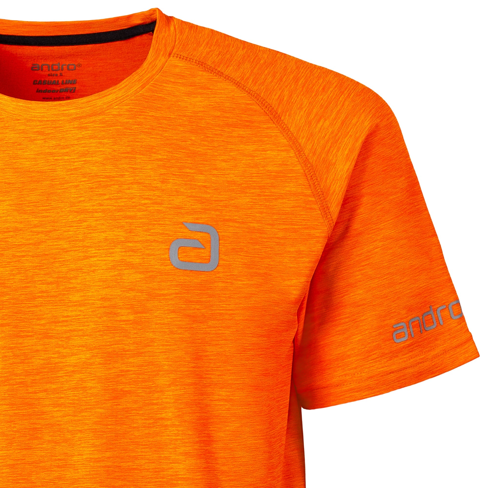 Camiseta Andro Melange Alpha naranja