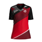 Camiseta Andro Ataxa Mujer negro/rojo