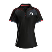 Andro Camiseta Avos Mujer negro/rojo neón