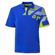 Camiseta Andro Benzon Cotton azul/amarillo