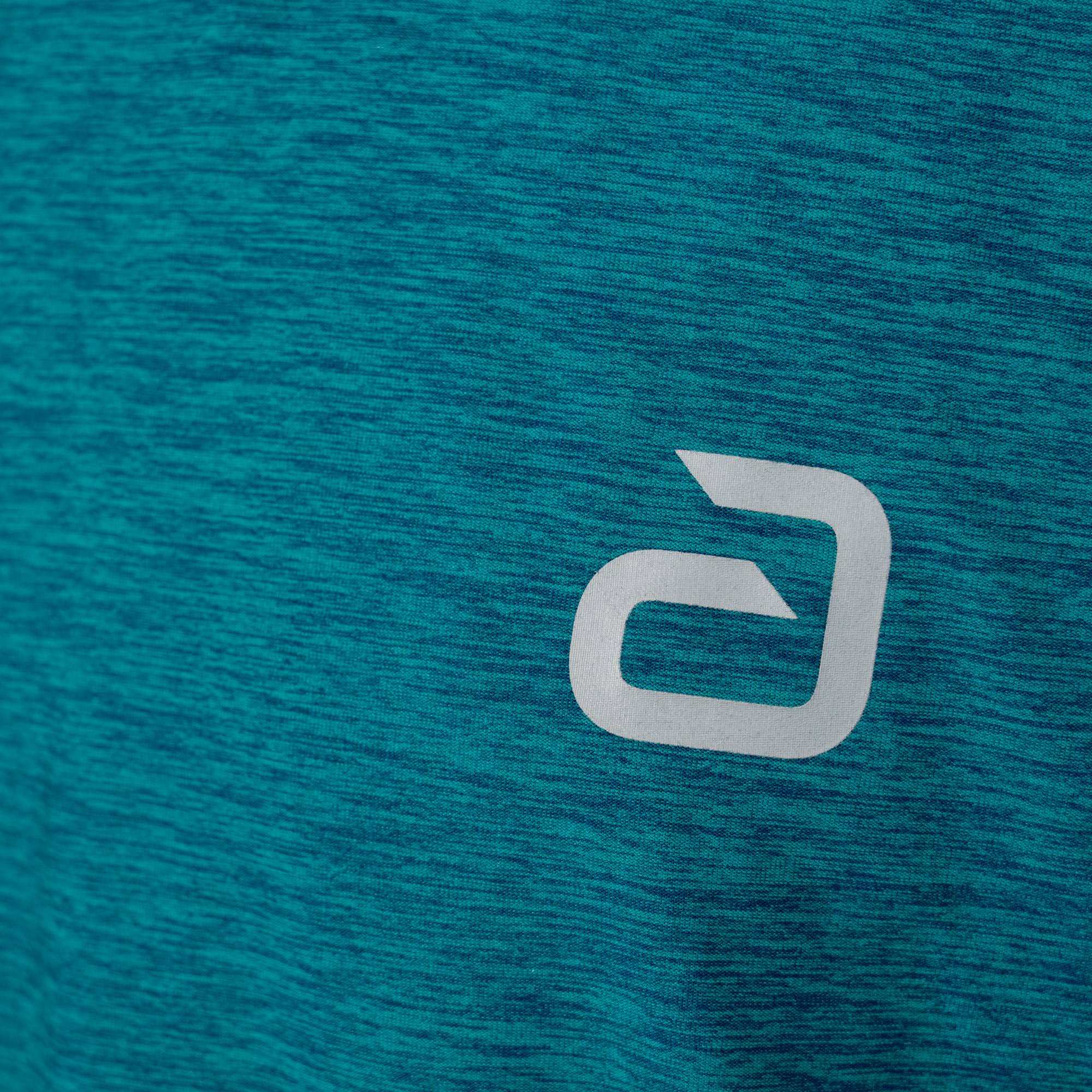 Camiseta Andro Melange Alpha verde/azul