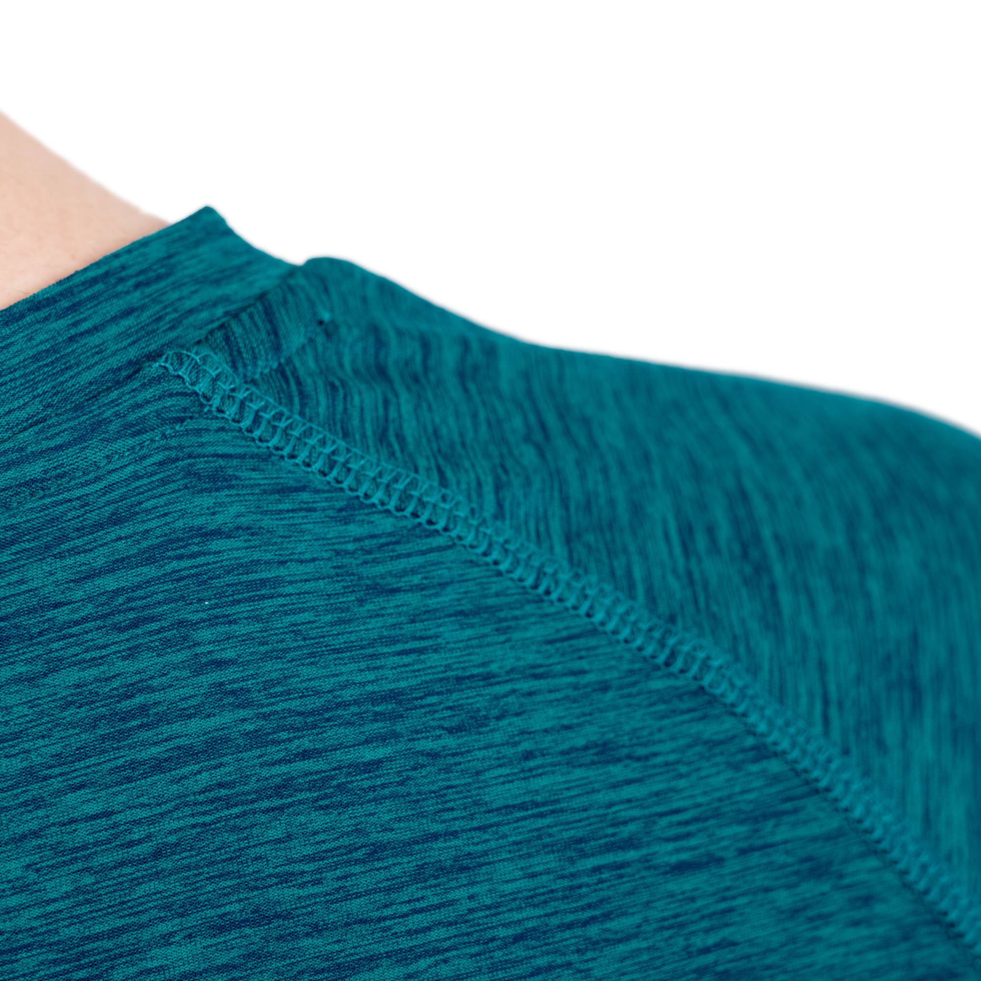 Camiseta Andro Melange Alpha verde/azul